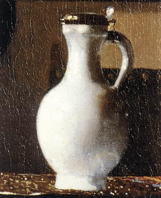 VERMEER VAN DELFT, Jan A Lady at the Virginals with a Gentleman (detail) qwr China oil painting art